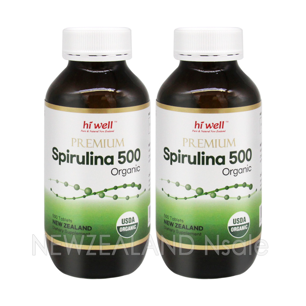하이웰 프리미엄 스피루리나 500mg 500정 2통