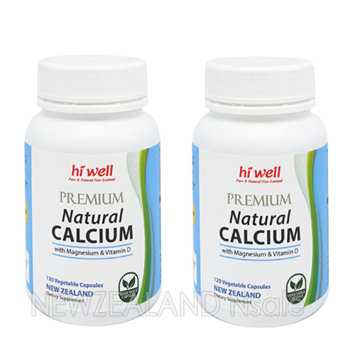 하이웰 프리미엄 해조칼슘(with Magnesium & Vitamin D) 120 베지캡슐  2통
