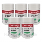 뉴트라라이프 리버가드 밀크씨슬 56000 Plus 60캡슐 5통