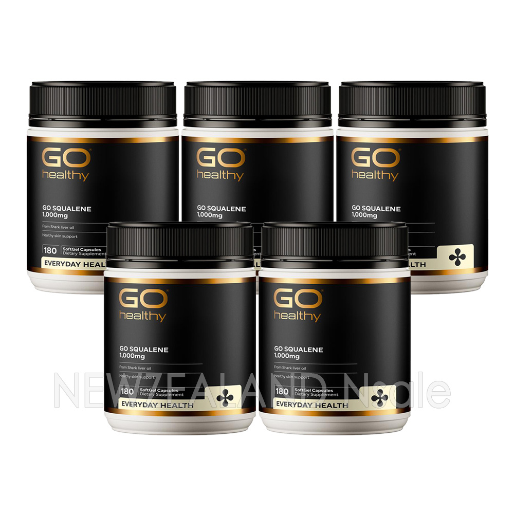 고헬씨 고 스쿠알렌 1000mg 180캡슐 5통
