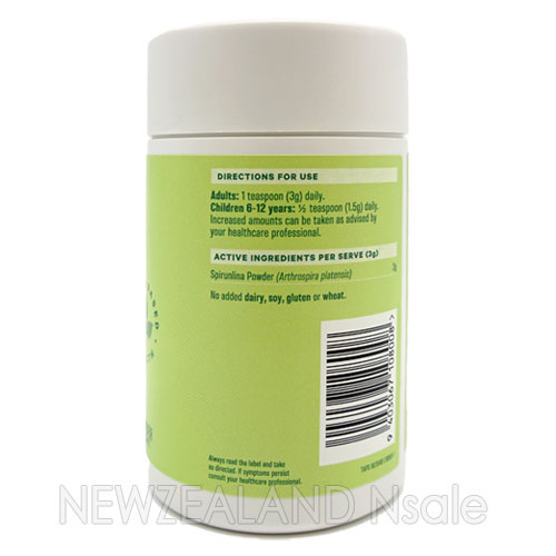 (오더베이스)라이프스트림 바이오액티브 스피루리나 밸런스파우더 100g 3통