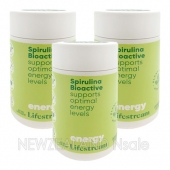 (오더베이스)라이프스트림 바이오액티브 스피루리나 밸런스파우더 100g 3통