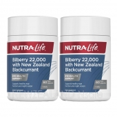 뉴트라라이프 빌베리 22000mg 플러스 블랙커런트 60캡슐 2통