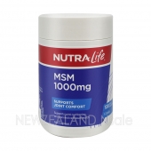 뉴트라라이프 식이유황 MSM 1000mg 120캡슐 1통
