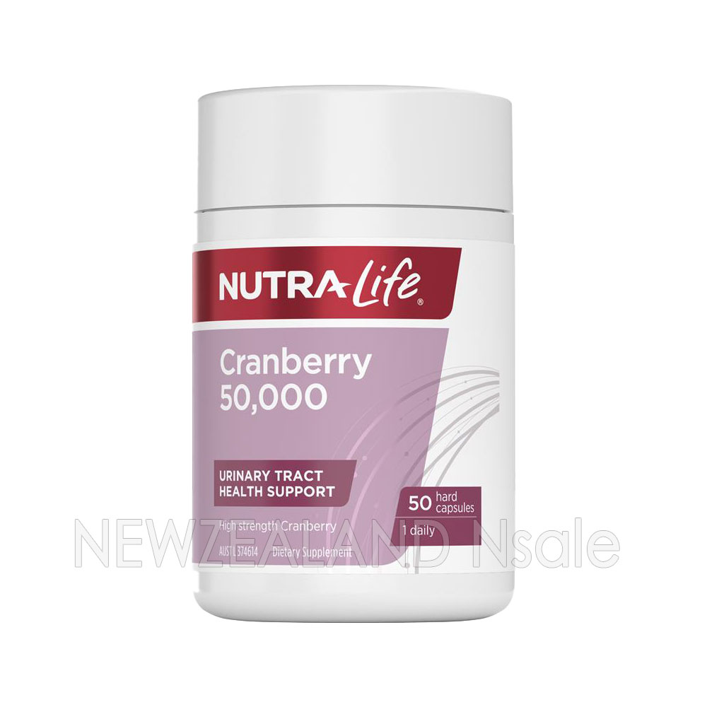 뉴트라라이프 크랜베리 50000 50캡슐 1통
