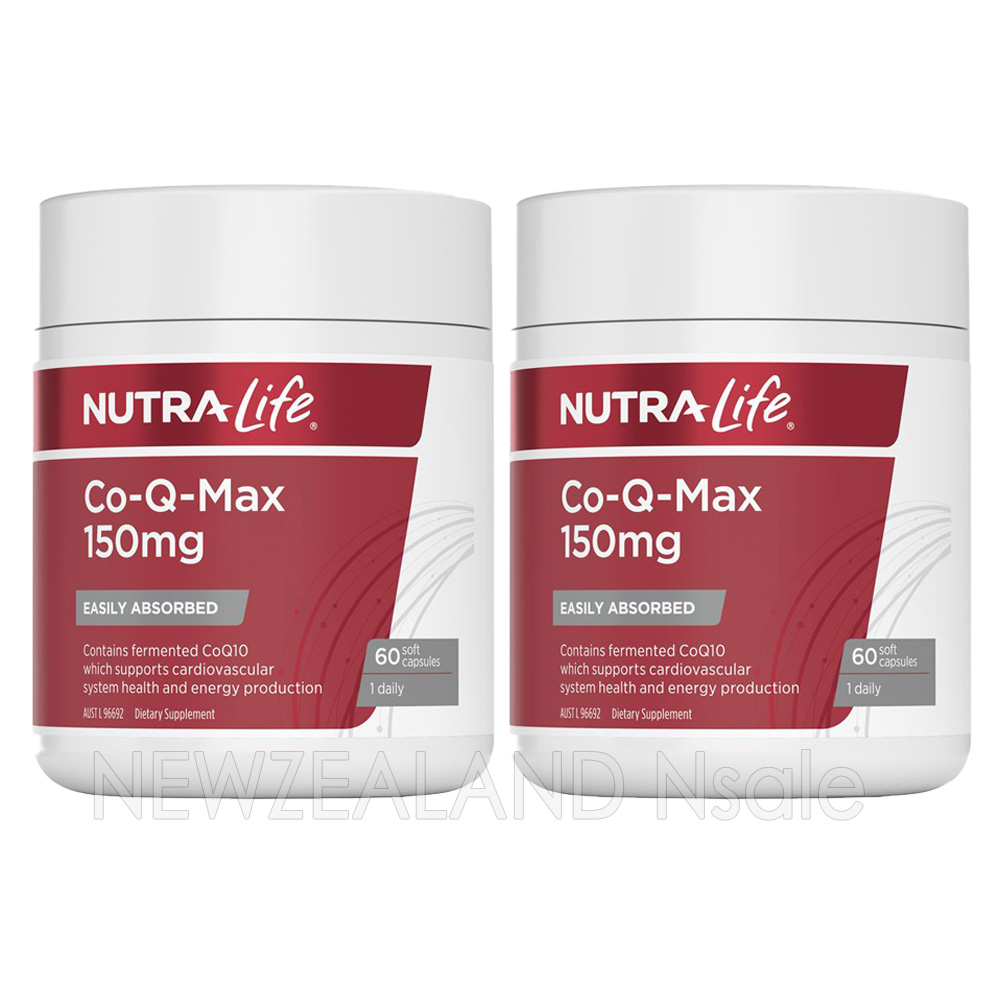 뉴트라라이프 코엔자임 Co-Q Max 150mg 60캡슐 2통