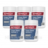 뉴트라라이프 포도씨추출물 50,000mg 120캡슐 5통 *