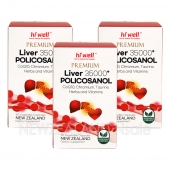 하이웰 프리미엄 리버 35000 플러스 폴리코사놀 33.4mg 60베지캡슐 3통