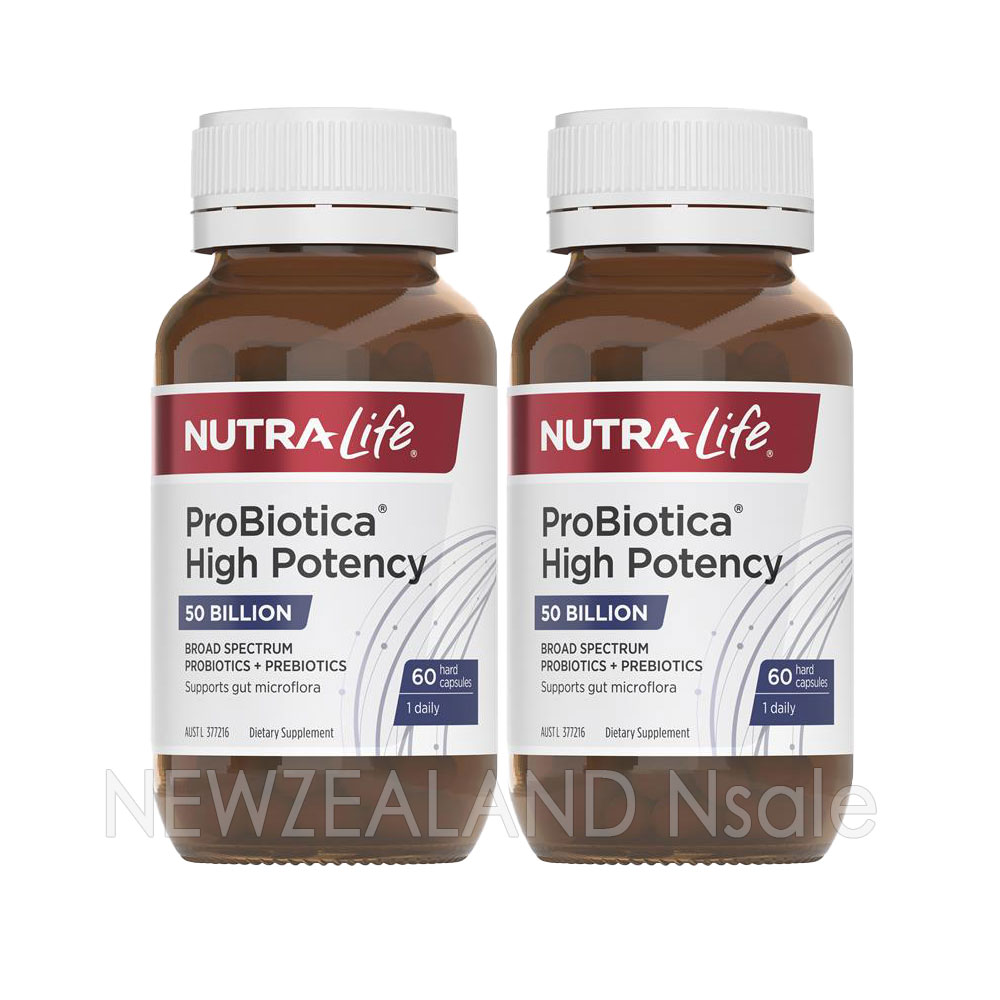 뉴트라라이프 프로바이오틱 500억 유산균 60캡슐 2통