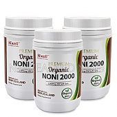 하이웰 프리미엄 유기농 노니캡슐 2000mg 200캡슐 3통