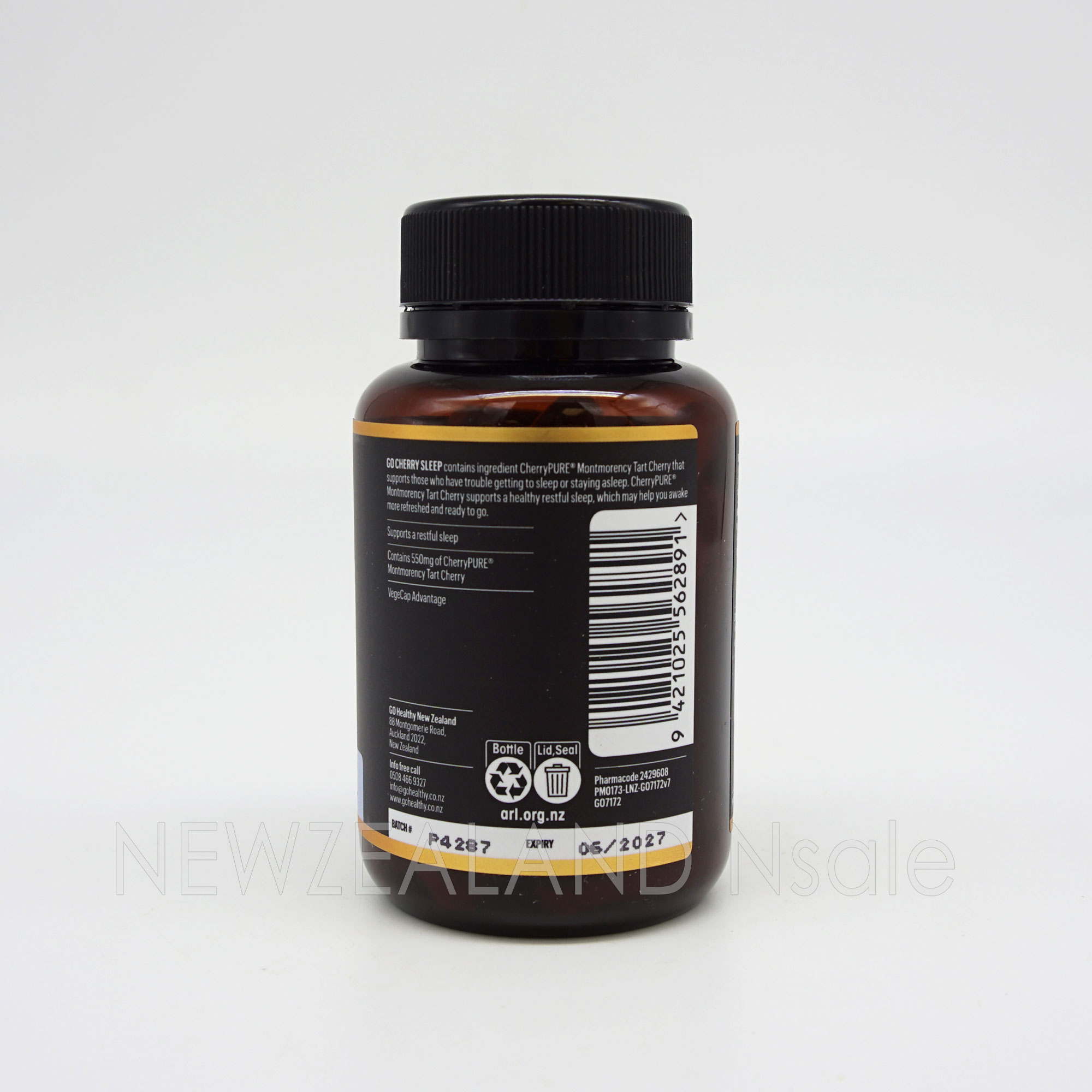 고헬씨 고 체리 슬립 60베지캡슐(수면에도움) 5통