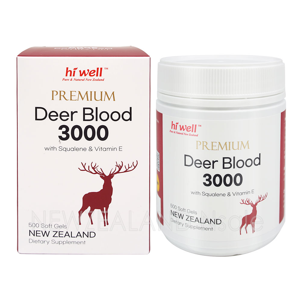 하이웰 프리미엄 녹혈 3000 플러스 스쿠알렌 앤드 비타민E  500캡슐 1통