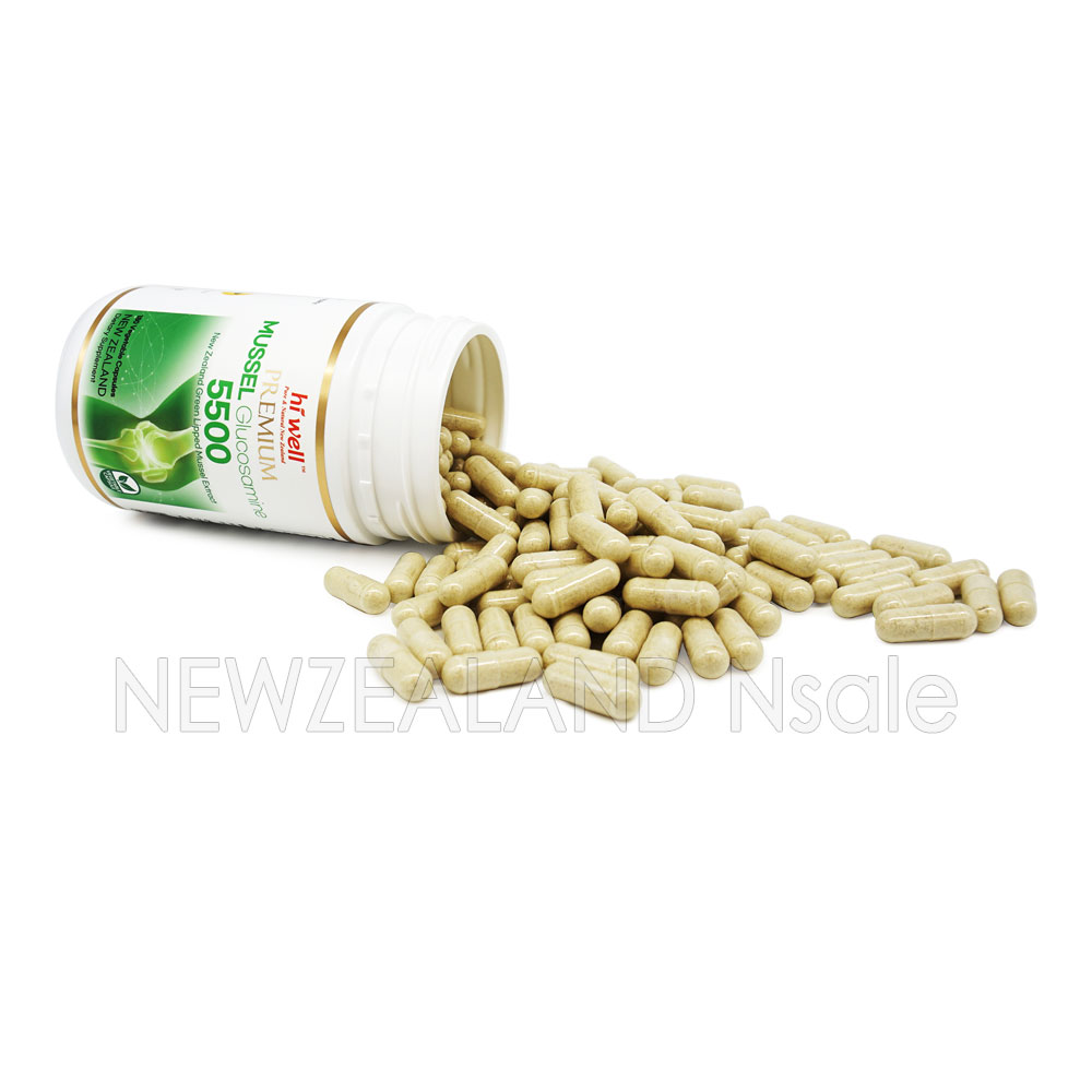 [20% 할인행사] 하이웰 프리미엄 홍합 글루코사민 5500 180 베지캡슐 1통