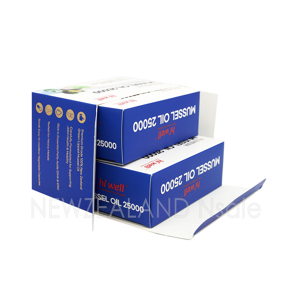 [20% 할인행사] 하이웰 프리미엄 초록입홍합 오일 25000mg 200베지캡슐 5통