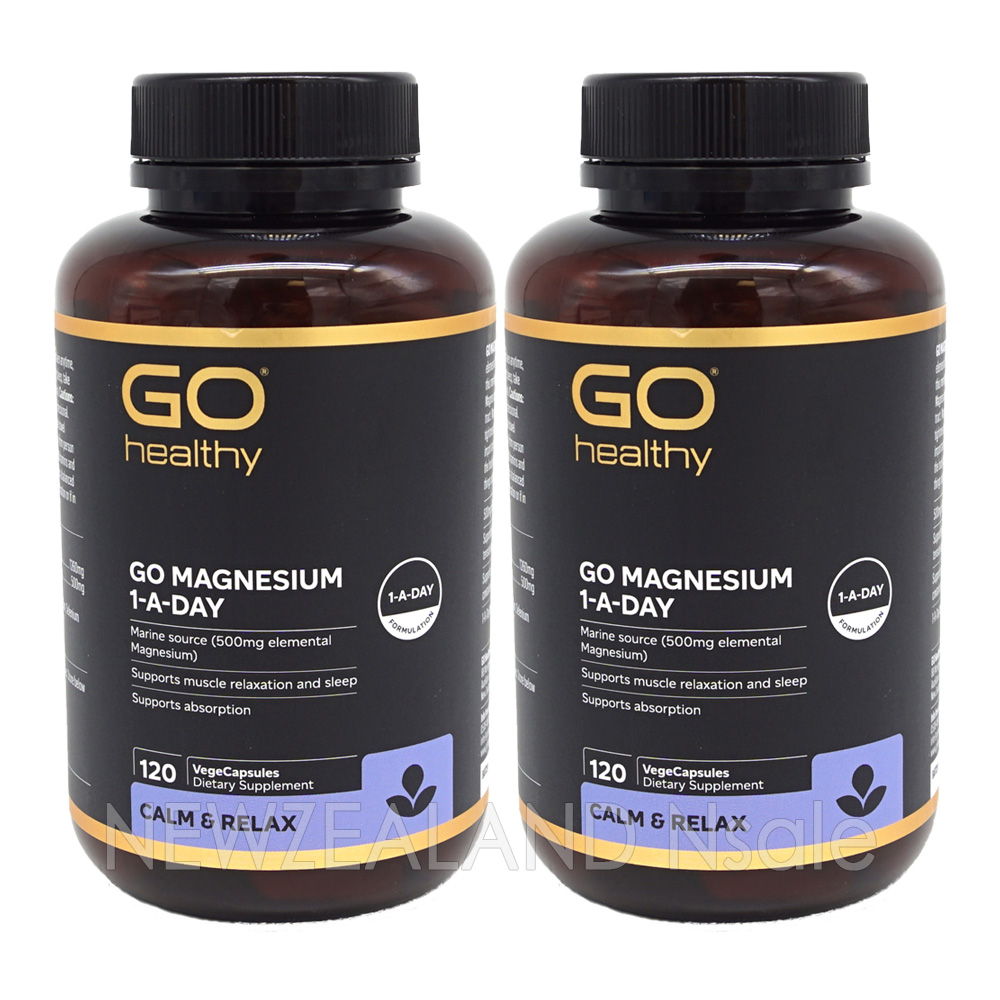 고헬씨 고 마그네슘 원어데이 500mg 120캡슐 2통