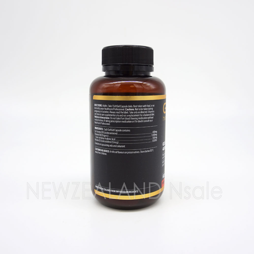 고헬씨 고 코엔자임 큐텐 CO-Q10 원어데이 400mg 60캡슐 3통