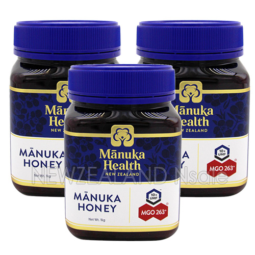 마누카헬스 마누카꿀 MGO263+ 1kg 3통