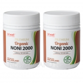 하이웰 프리미엄 유기농 노니캡슐 2000mg 100캡슐 2통 *