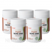 하이웰 프리미엄 유기농 노니캡슐 2000mg 100캡슐 5통 *