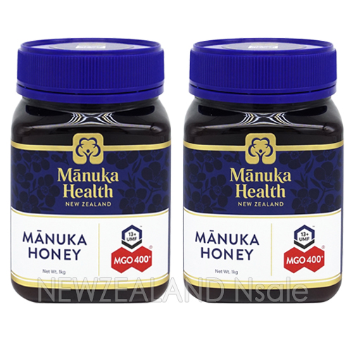 마누카헬스 마누카꿀 MGO400+ 1kg 2통