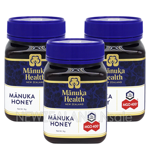 마누카헬스 마누카꿀 MGO400+ 1kg 3통