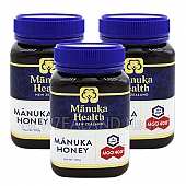 마누카헬스 마누카꿀 MGO400+ 500g 3통