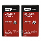 콤비타(Comvita) UMF15+ 마누카꿀 250g 2통 (4+1적용안됨) 