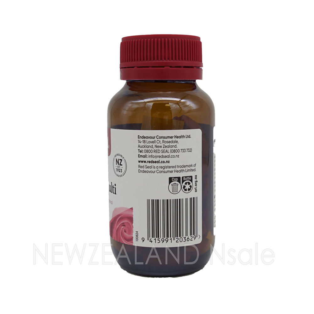 (오더베이스) 레드씰 여성 멀티비타민 원어데이 60정 2통*