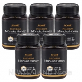 [20% 할인행사] 하이웰 프리미엄 마누카꿀 UMF5+ 500g 5통