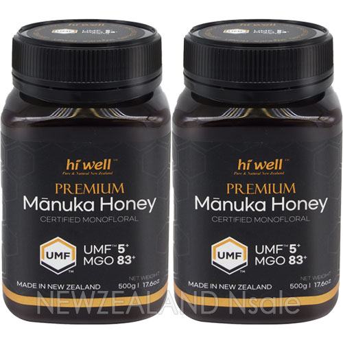하이웰 프리미엄 마누카꿀 UMF5+ 500g 2통