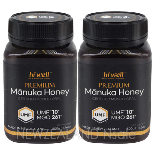 [20% 할인행사] 하이웰 프리미엄 마누카꿀 UMF10+ 500g 2통