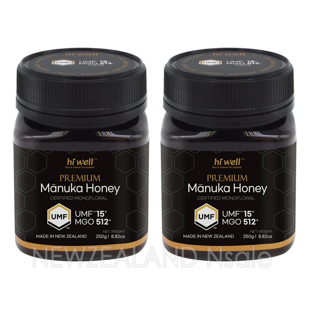 [20% 할인행사] 하이웰 프리미엄 마누카꿀 UMF15+ 250g 2통