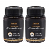 [20% 할인행사] 하이웰 프리미엄 마누카꿀 UMF15+ 500g 2통