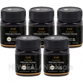 [20% 할인행사] 하이웰 프리미엄 마누카꿀 UMF20+ 250g 5통