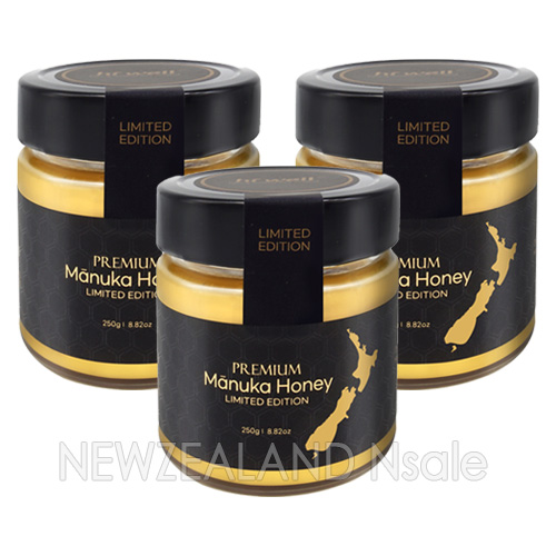 [20% 할인행사] 하이웰 프리미엄 마누카꿀 UMF25+ 250g 3통