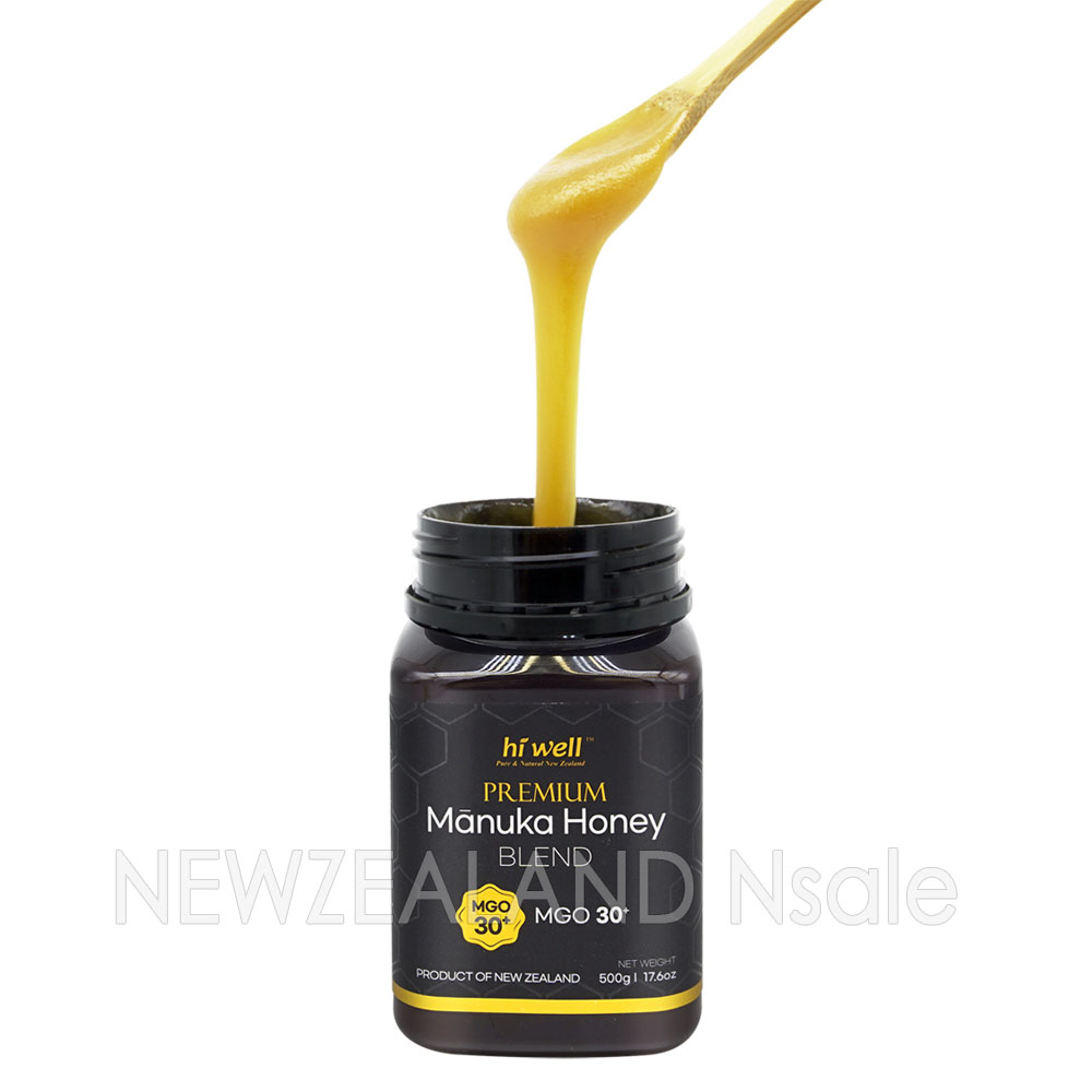 [20% 할인행사] 하이웰 프리미엄 마누카꿀 블랜드 허니 MGO 30+ 500g 5통