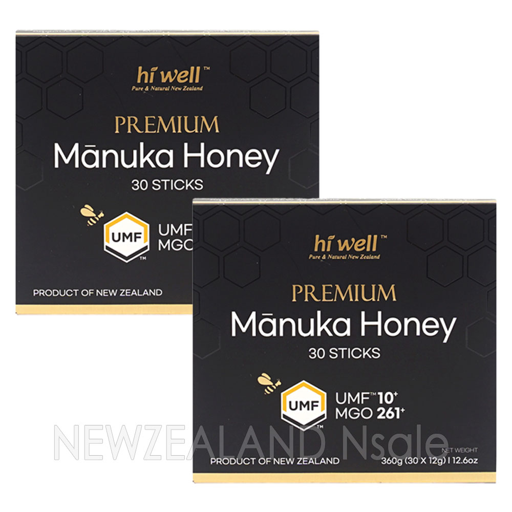[20% 할인행사] 하이웰 프리미엄 마누카꿀 UMF 10+ 스틱 30개입 2박스