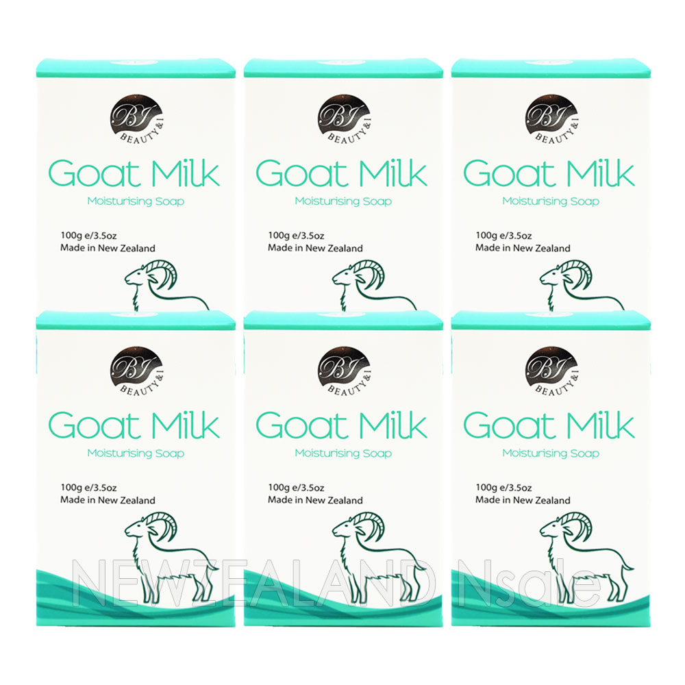 뷰티앤아이 산양유 비누 100g 6개